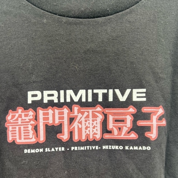 Primitive demon slayer black Tshirt size M unisex new without tags - Picture 3 of 8